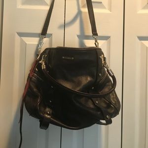 Rebecca Minkoff Leather Satchel Crossbody Bag